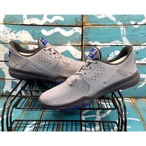 Nike Men's Sz 8.5 Flex Control TR3 Trainer Sneaker, Atmosphere Grey/Game Royal